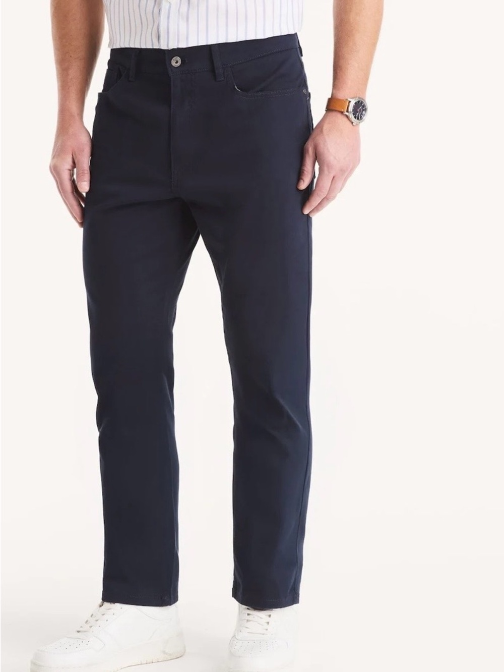 Nautica Men's Dark Wash Straight Leg Stretch Jeans Size 36 NWT